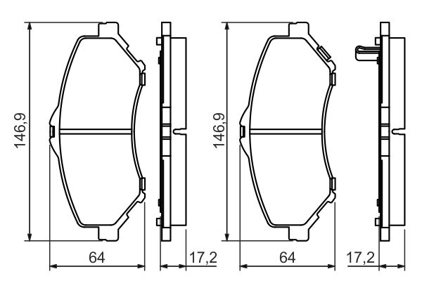 Brake Pad Set, disc brake-5
