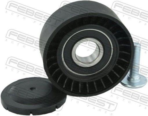 FEBEST 0287-J10E Tensioner pulley, v-ribbed belt