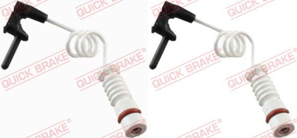 QUICK BRAKE WS 0209 A Įspėjimo kontaktas, stabdžių trinkelių susidėvėjimas