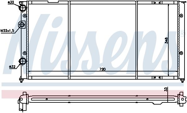 Radiator, engine cooling-4