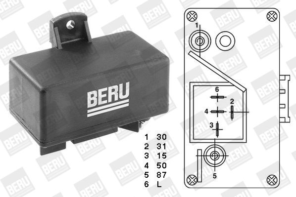 Relay, glow plug system-3