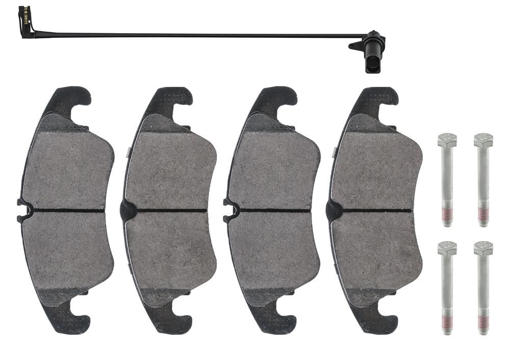 TOPRAN 112 166 Brake pad set, disc brake