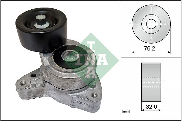 SCHAEFFLER INA 534 0283 10 Belt tensioner, v-ribbed belt