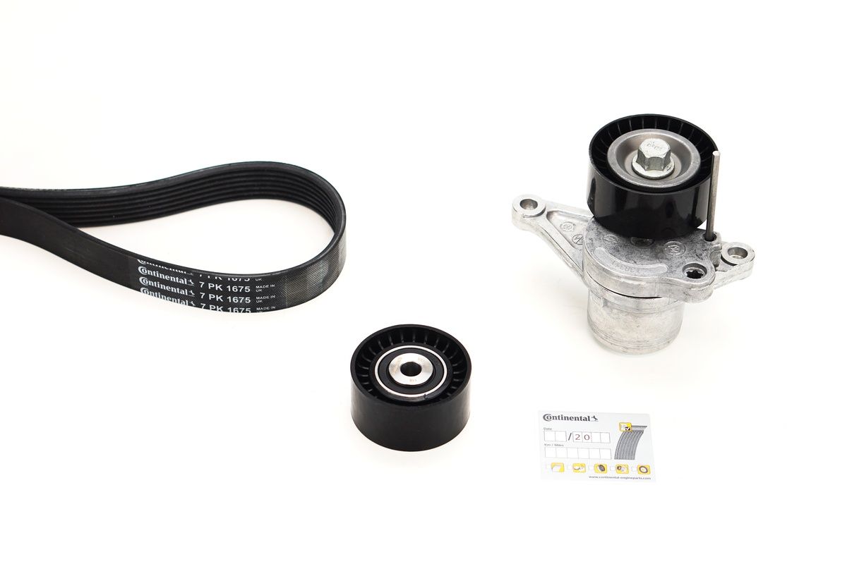 CONTINENTAL CTAM 7PK1675K2 V-ribbed belt set