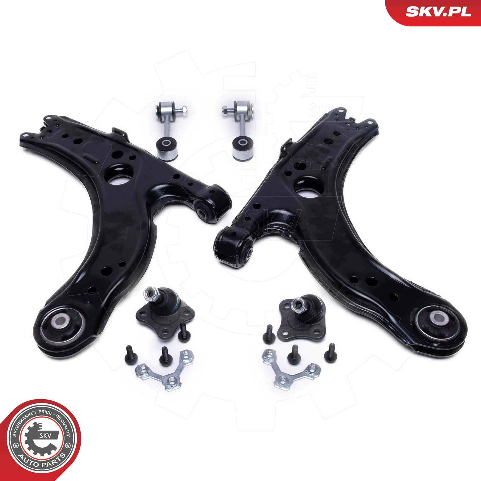 Control/Trailing Arm Kit, wheel suspension