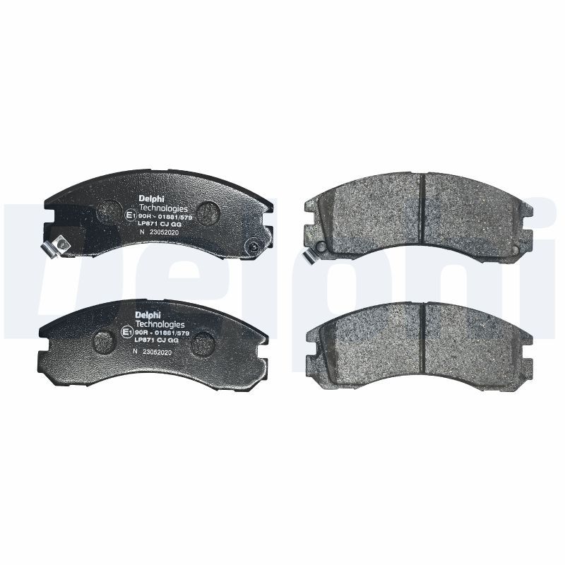 DELPHI LP871 Brake pad set, disc brake