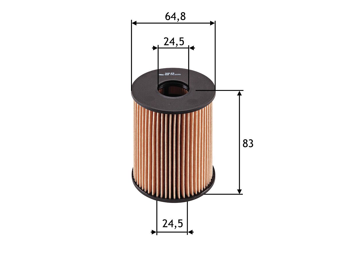 VALEO 586516 Oil filter