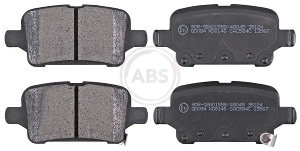 A.B.S. 35124 Brake pad set, disc brake