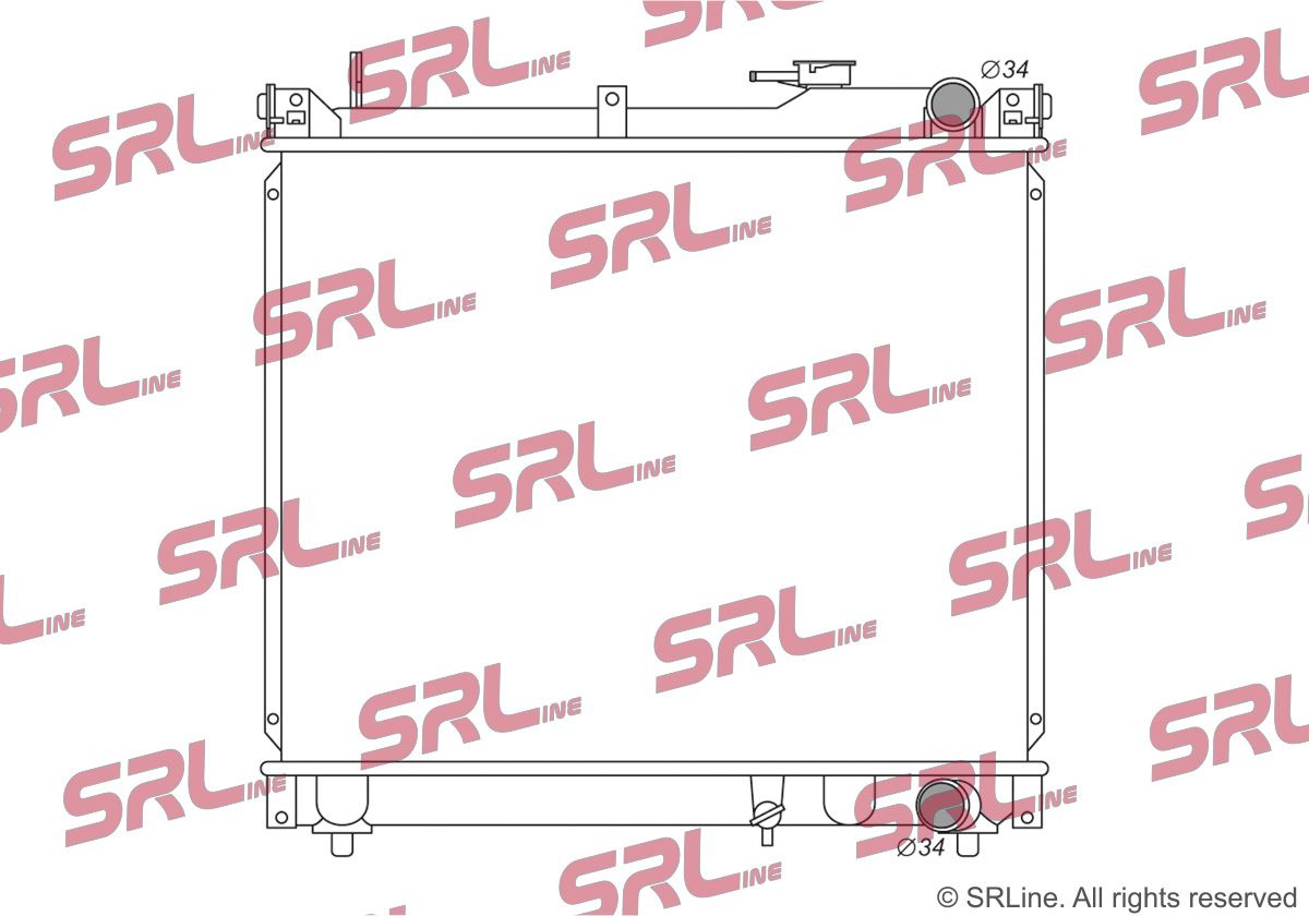 Radiator, engine cooling