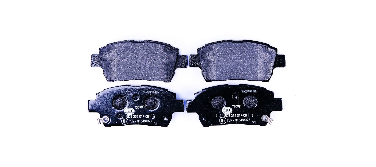 HELLA 8DB 355 017-081 Brake pad set, disc brake