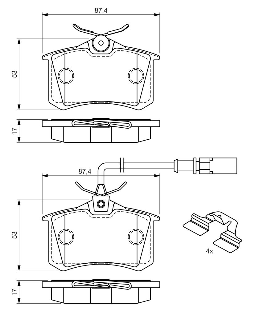 Brake Pad Set, disc brake-4
