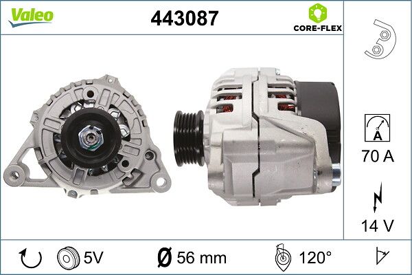 VALEO 443087 Alternator