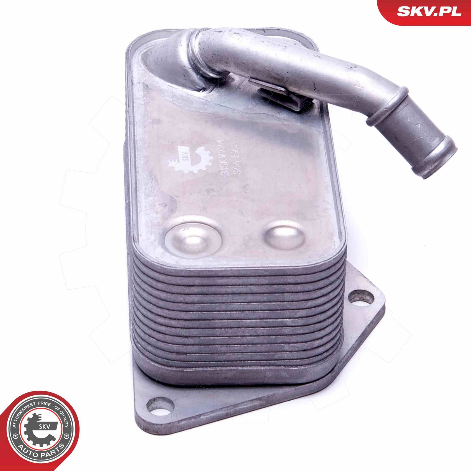 Oil Cooler, engine oil-1
