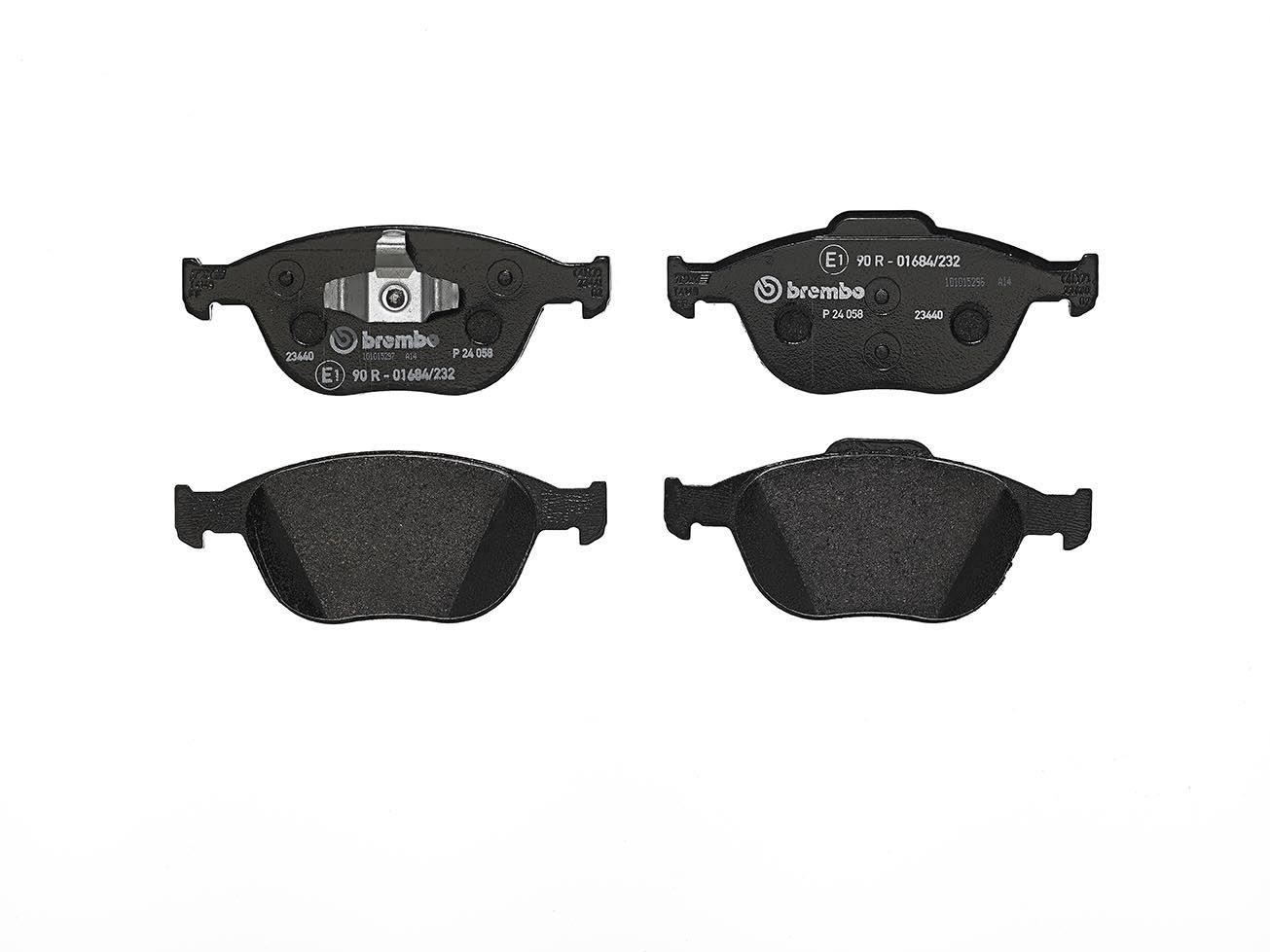 BREMBO P 24 058 Brake pad set, disc brake