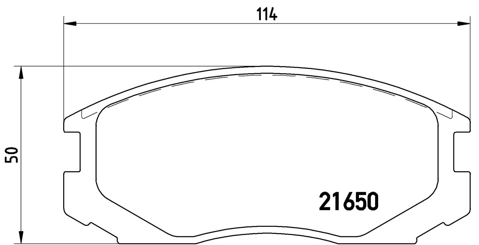 Brake Pad Set, disc brake-1