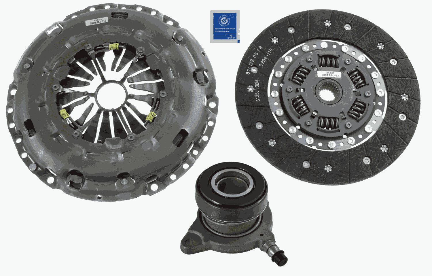SACHS 3000 990 181 Clutch kit