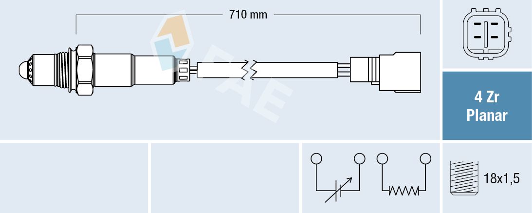 FAE 77311 Oxygen sensor