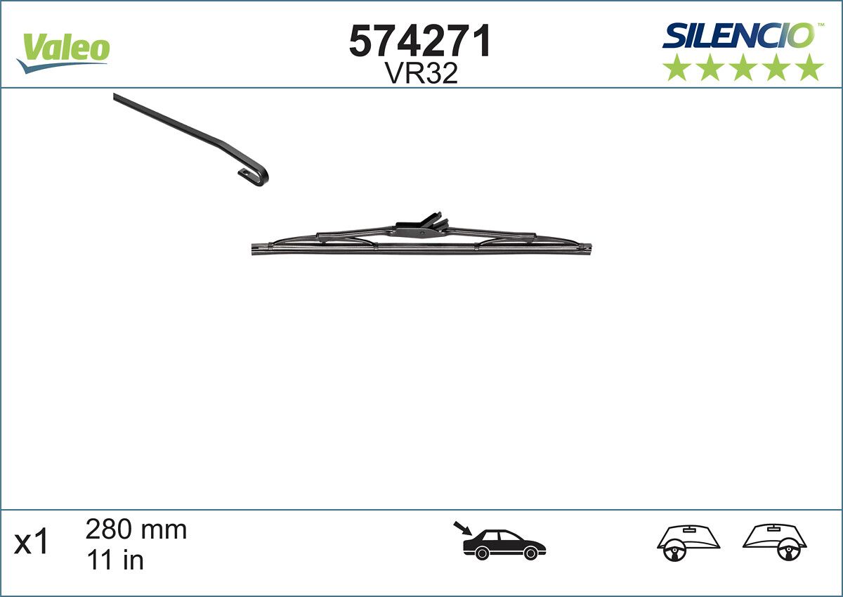 VALEO 574271 Wiper blade
