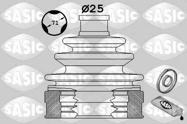 SASIC 1904055 Bellow kit, drive shaft