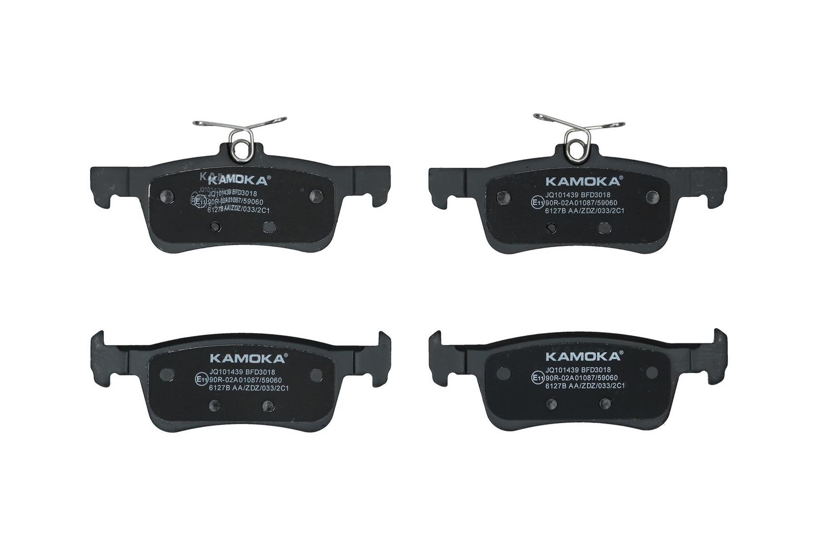 KAMOKA JQ101439 Brake pad set, disc brake