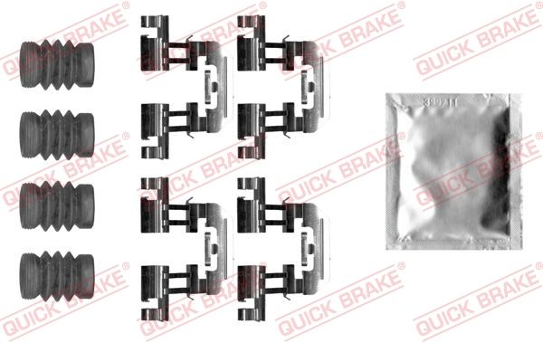 QUICK BRAKE 109-0025 Accessory kit, disc brake pad
