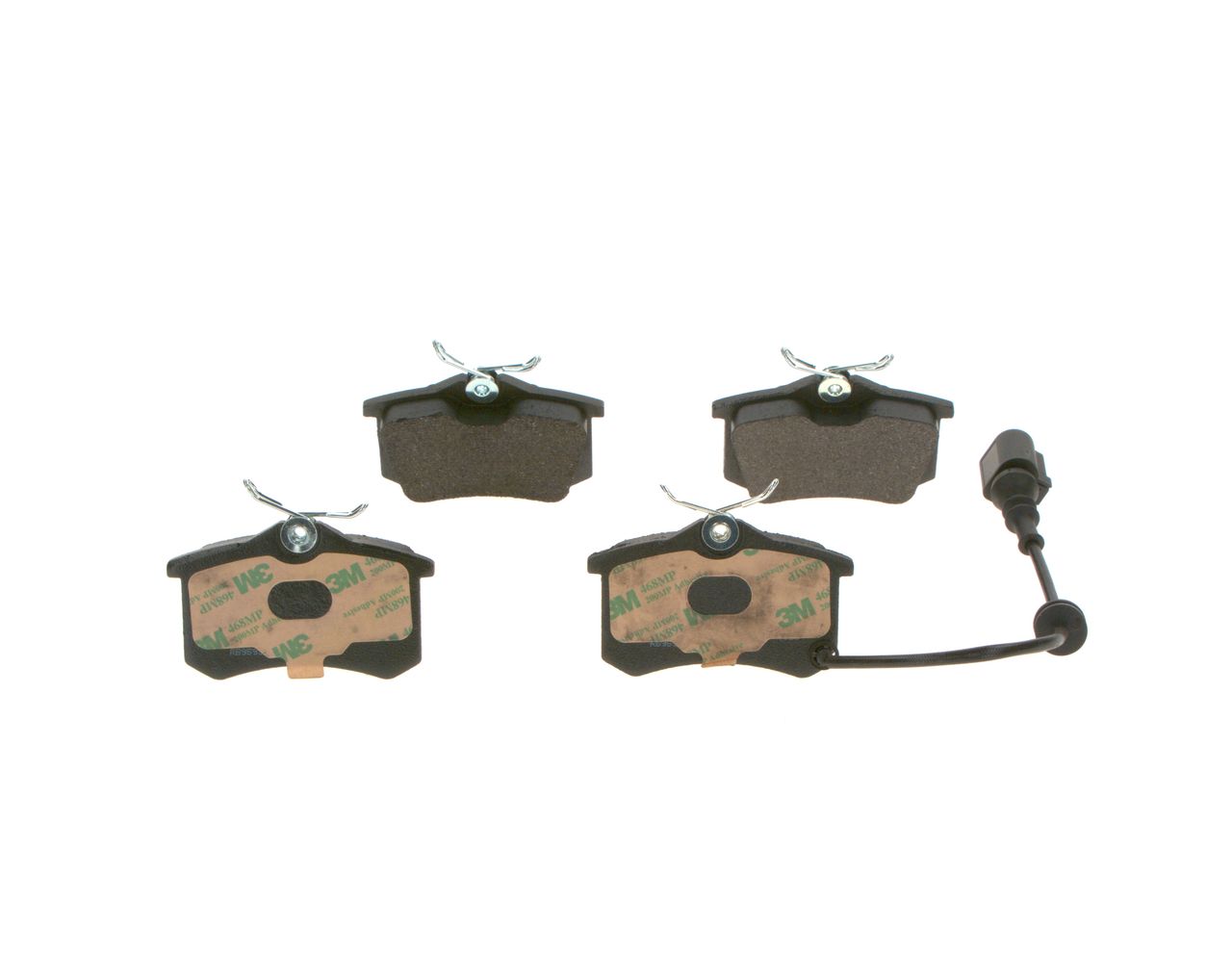 stabdžių trinkelių rinkinys, diskinis stabdys-2