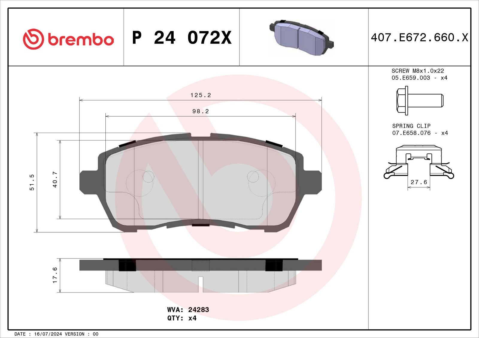 Brake Pad Set, disc brake-3