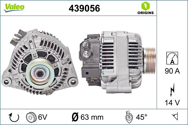 VALEO 439056 Alternator