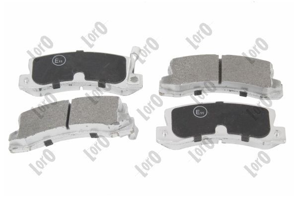 ABAKUS 231-02-125 Brake pad set, disc brake
