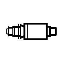 NRF 38614 Control valve, air conditioning compressor