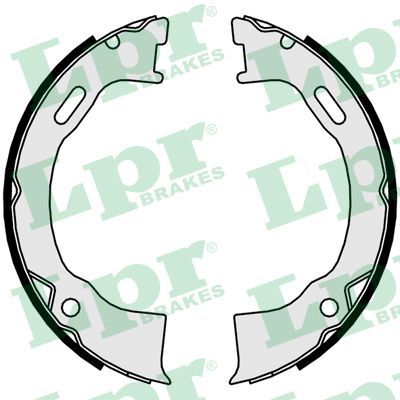 LPR 01020 Brake shoe set, parking brake