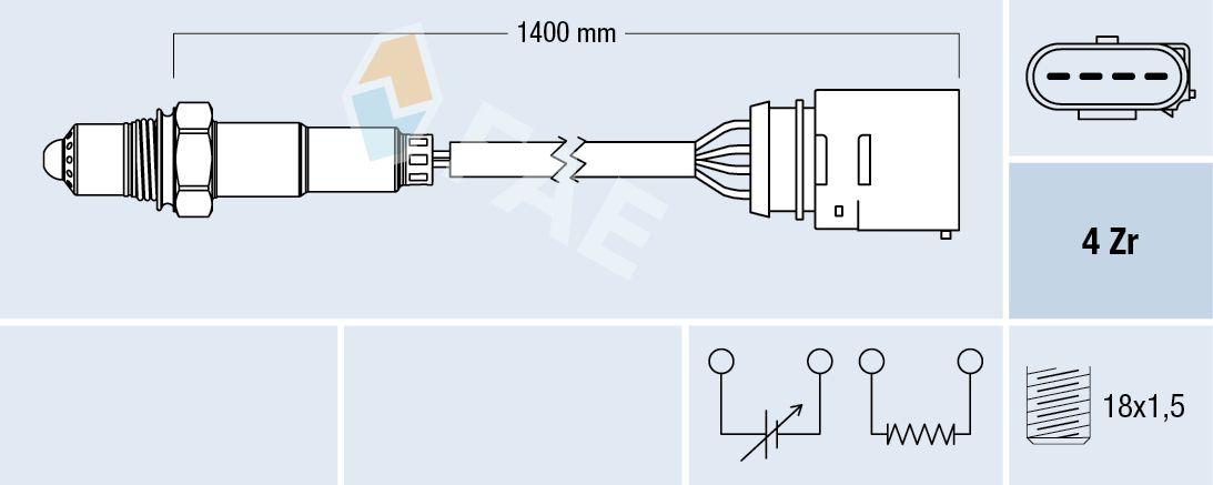 FAE 77149 Oxygen sensor