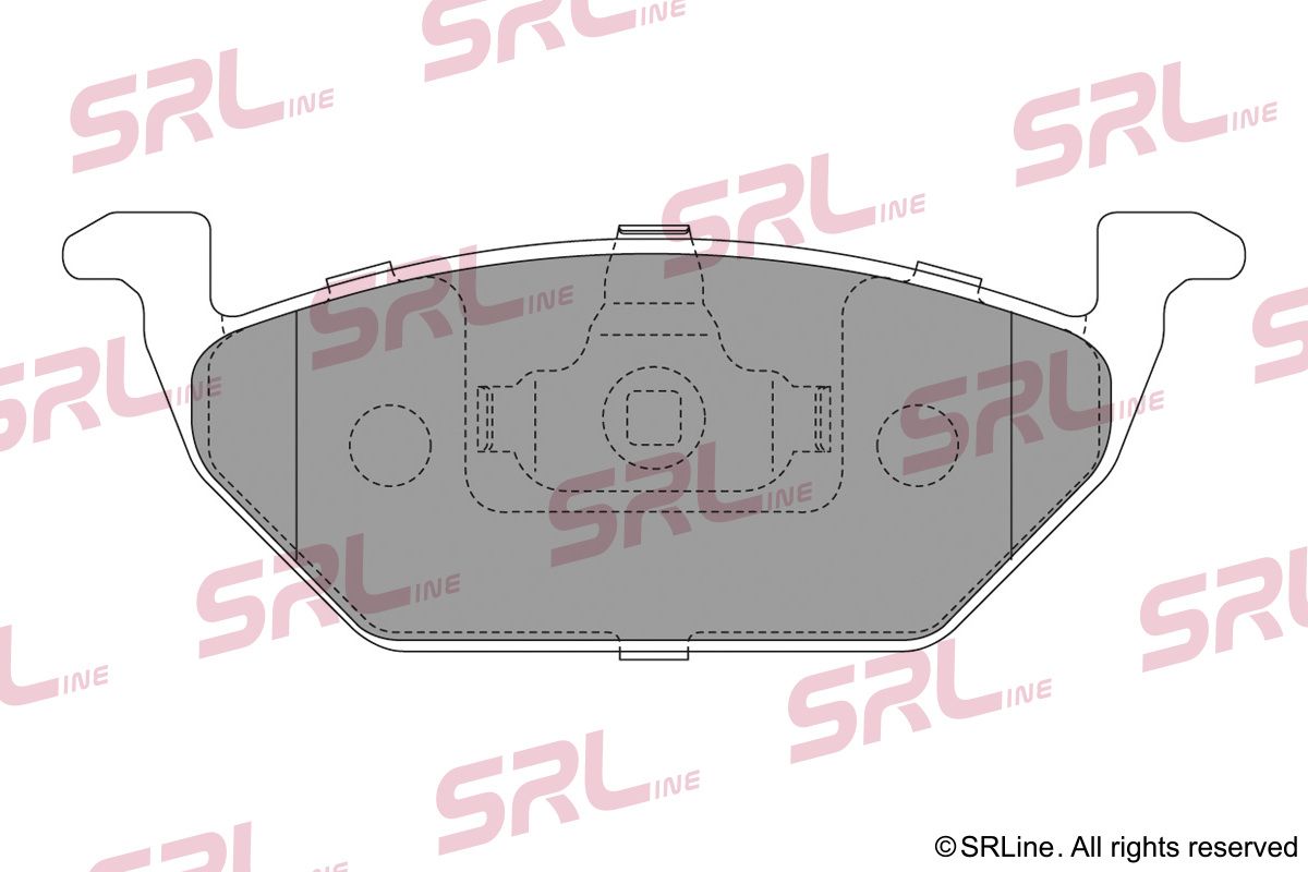 SRLINE S70-0020 Brake pad set, disc brake