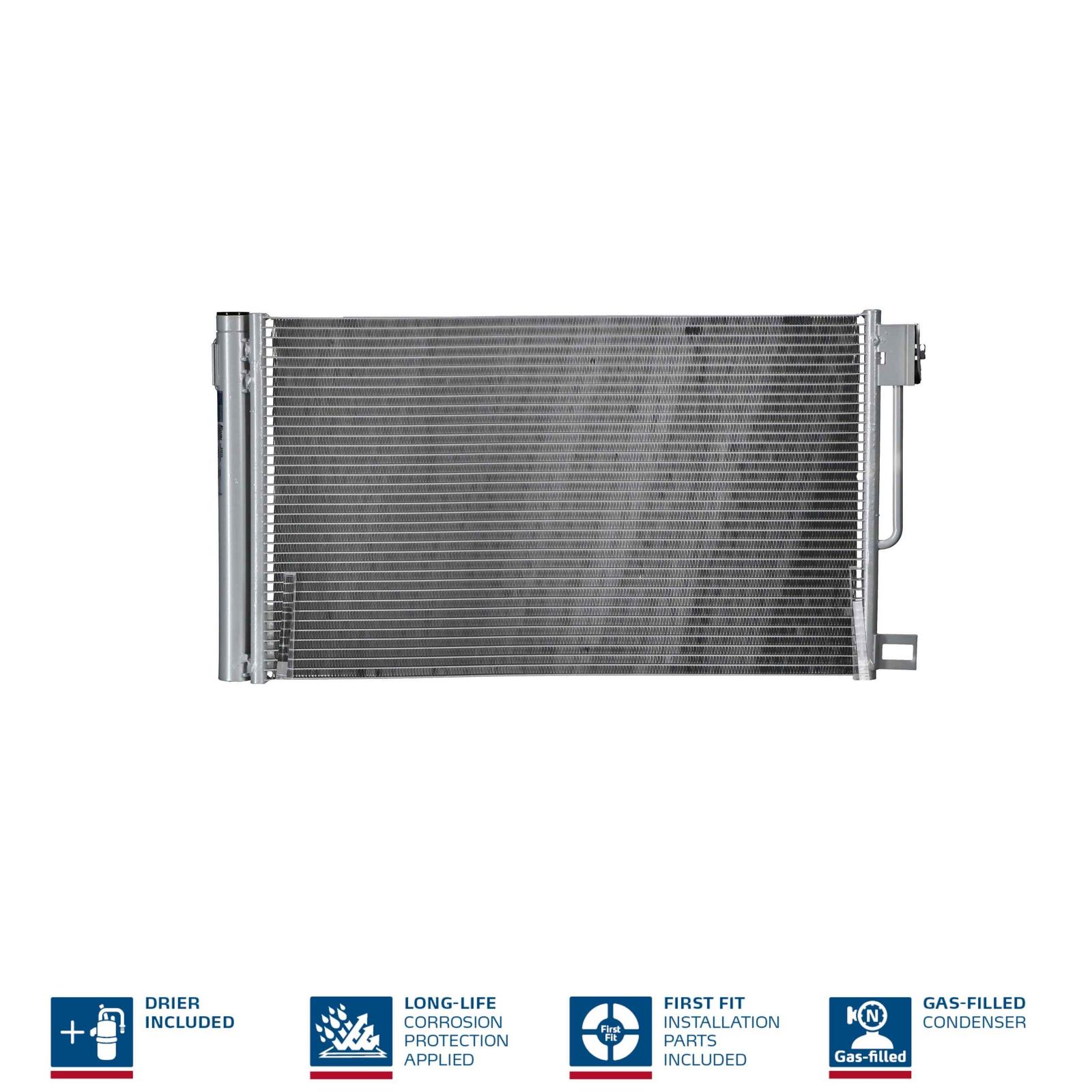 NISSENS 94973 Condenser, air conditioning