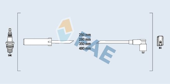 FAE 85994 Ignition cable kit