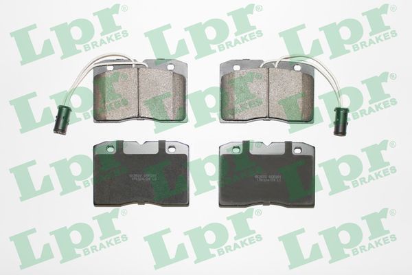 LPR 05P281 Brake pad set, disc brake