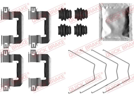 QUICK BRAKE 109-0063 Accessory kit, disc brake pad