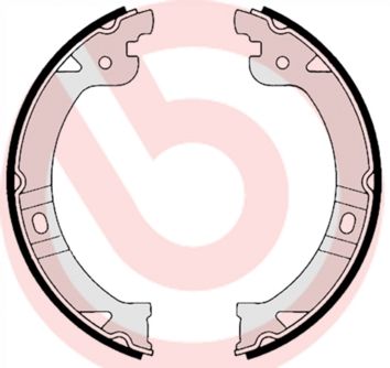BREMBO S 11 505 Brake shoe set, parking brake