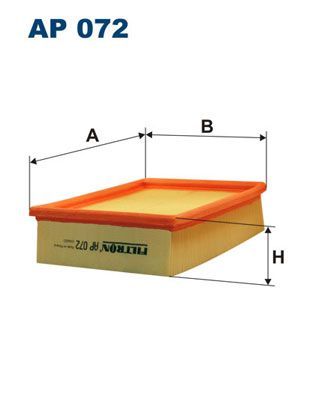 FILTRON AP 072 Oro filtras