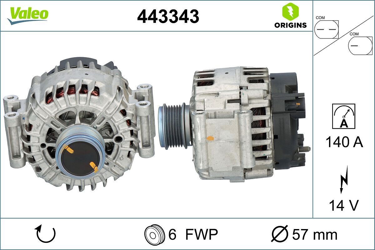 VALEO 443343 Alternator