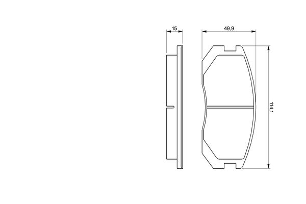 Brake Pad Set, disc brake-5