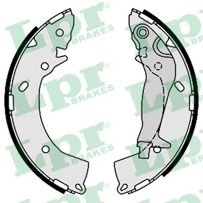 LPR 08670 Brake shoe set