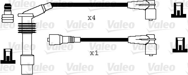 VALEO 346010 Ignition cable kit