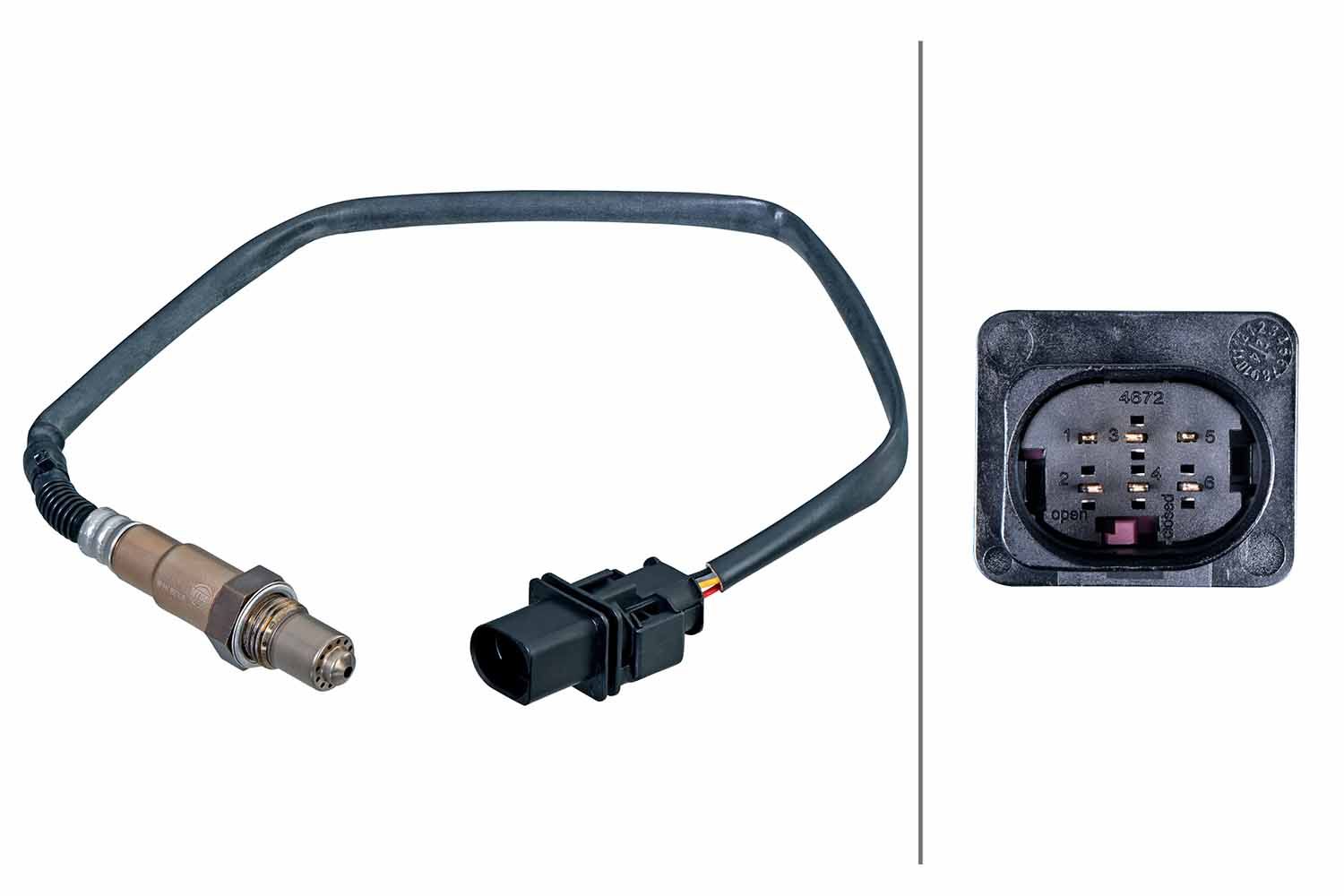 HELLA 6PA 358 244-081 Oxygen sensor