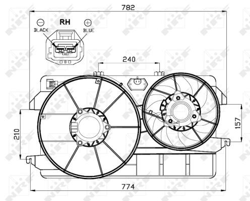 Fan, engine cooling-1