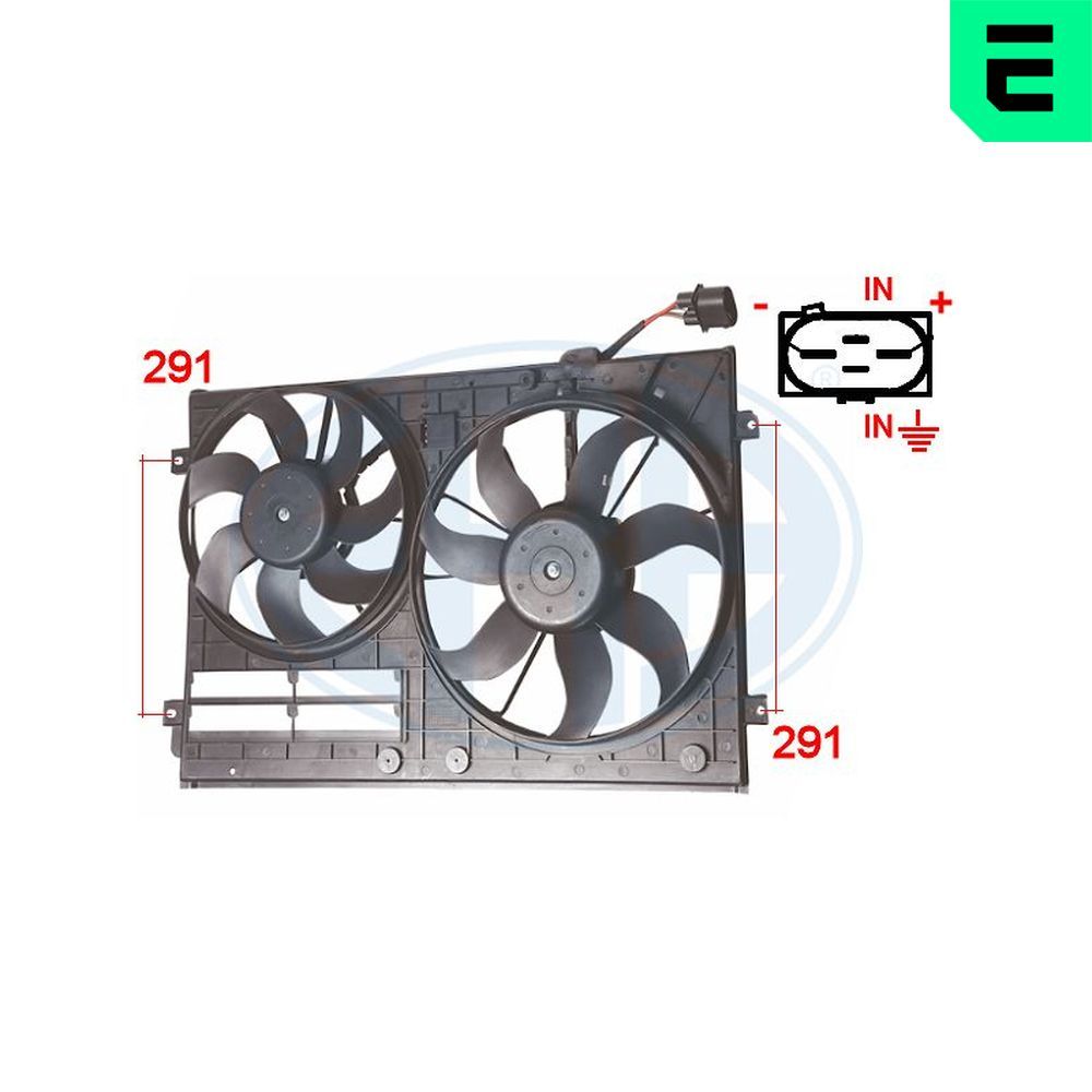 ERA 352035 Fan, engine cooling