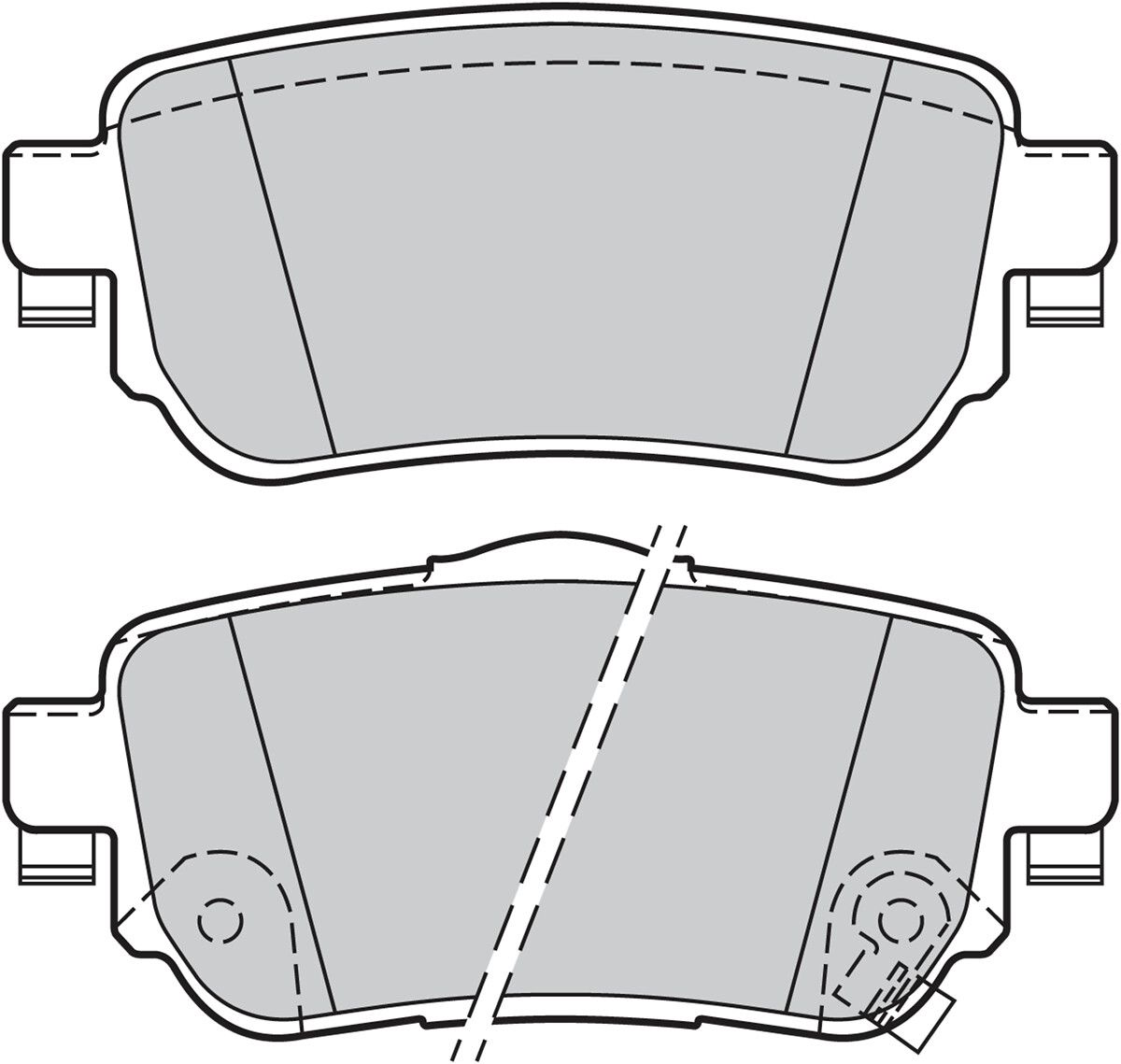 Brake Pad Set, disc brake-1