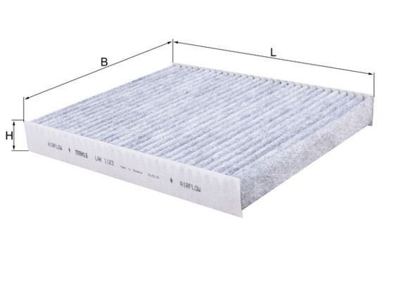 KNECHT LAK 1123 Filter, cabin air