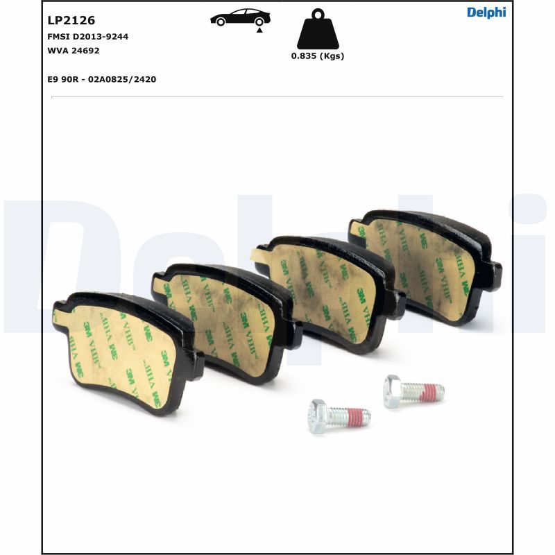 Brake Pad Set, disc brake-3