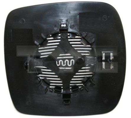 TYC 328-0123-1 Mirror glass, exterior mirror